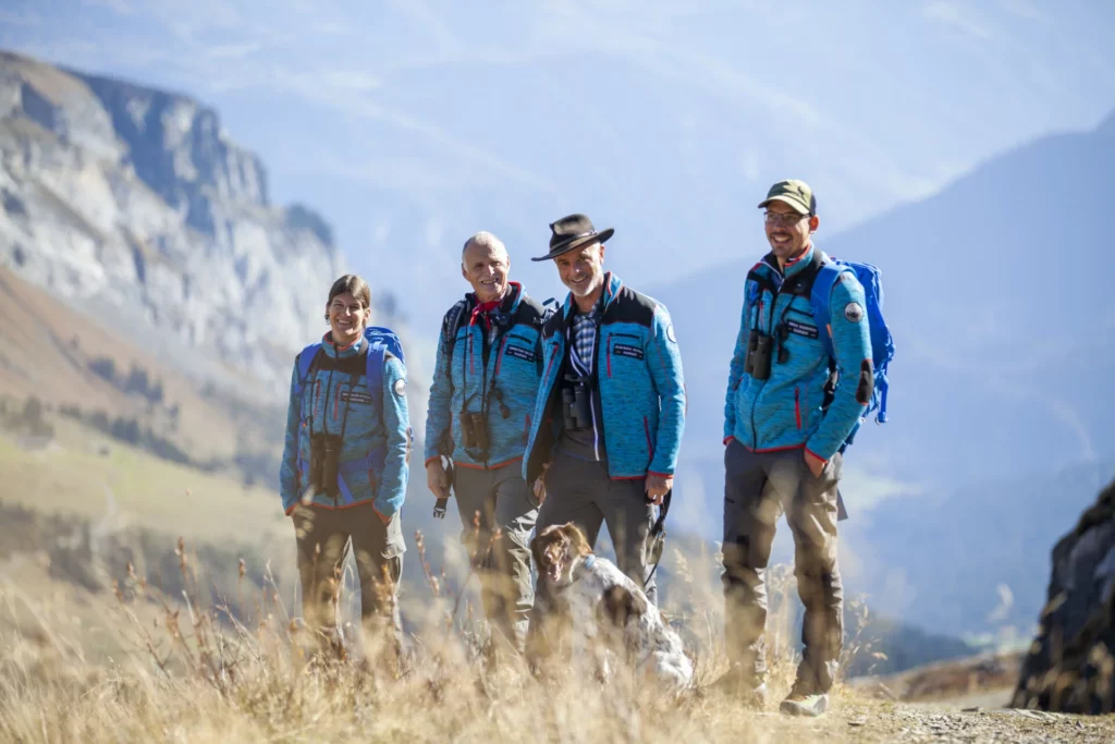 Rangerdienst Verein Rheinschlucht (Foto © Christa Malär)